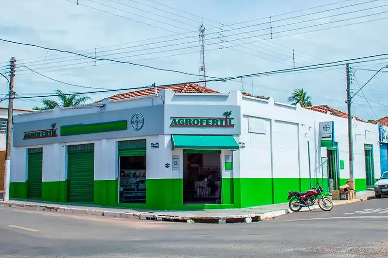 Imagem da fachada da filial em Guaraçaí - SP